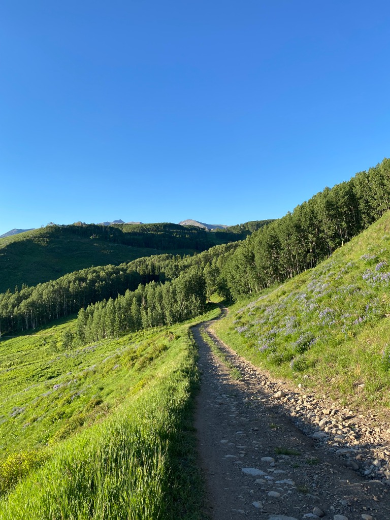 Running in Crested Butte