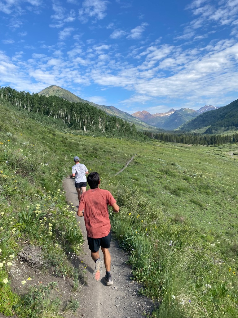 Running in Crested Butte